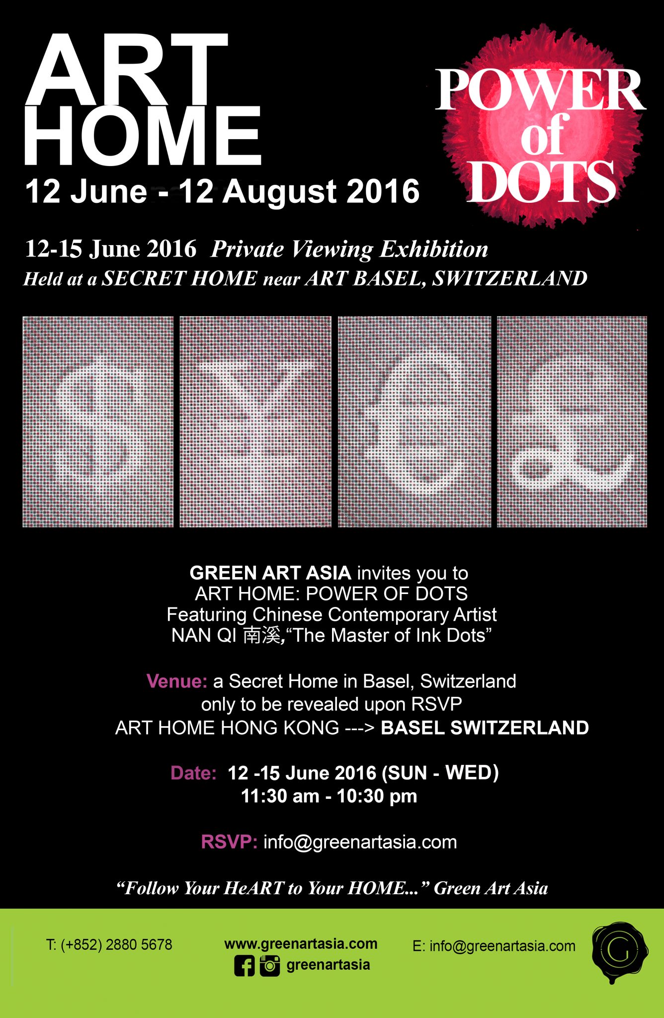 ART HOME power of dots (Invite)